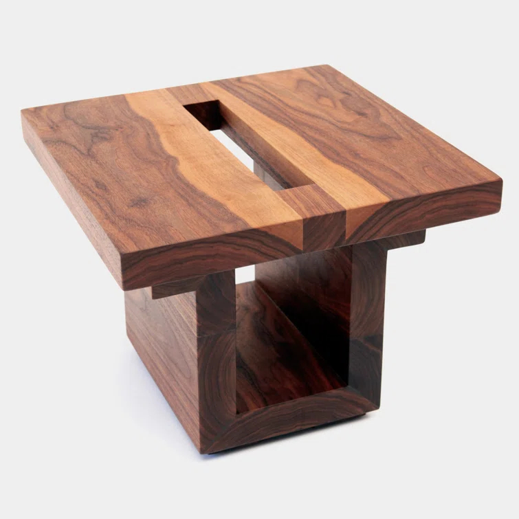 SQ Solid Wood End Table