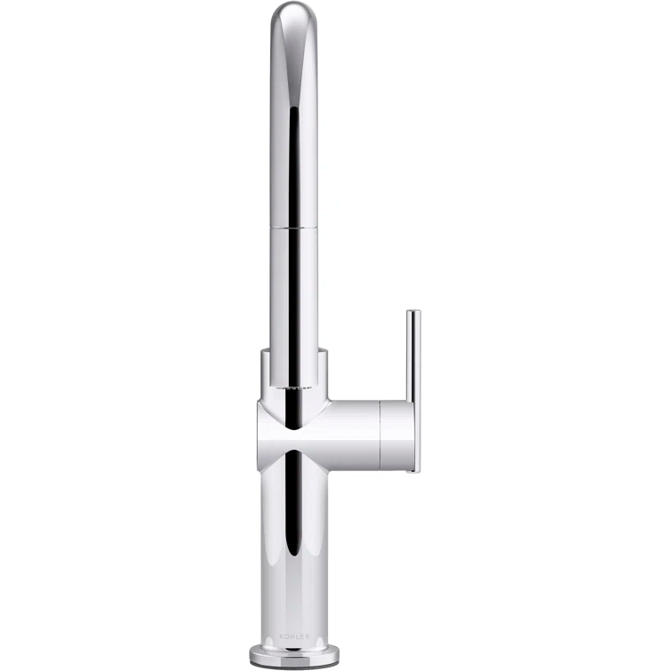 Kohler Crue Single Handle Pull Down Kitchen Faucet with Three-Function Pull Down Sprayer