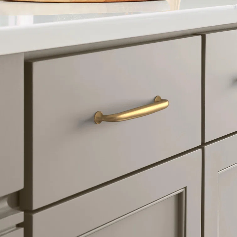 Amerock Renown 3-3/4 inch (96mm) Center-to-Center Champagne Bronze Cabinet Pull