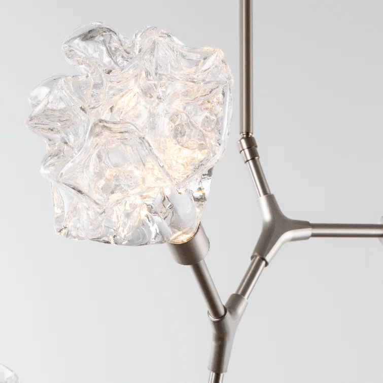 Blossom Dimmable LED Sputnik Modern Linear Chandelier