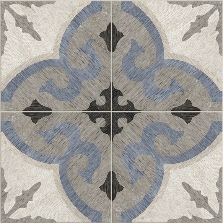 Beverly 8" x 8" Porcelain Patterned Wall & Floor Tile (12.91 sq. ft./ Case)
