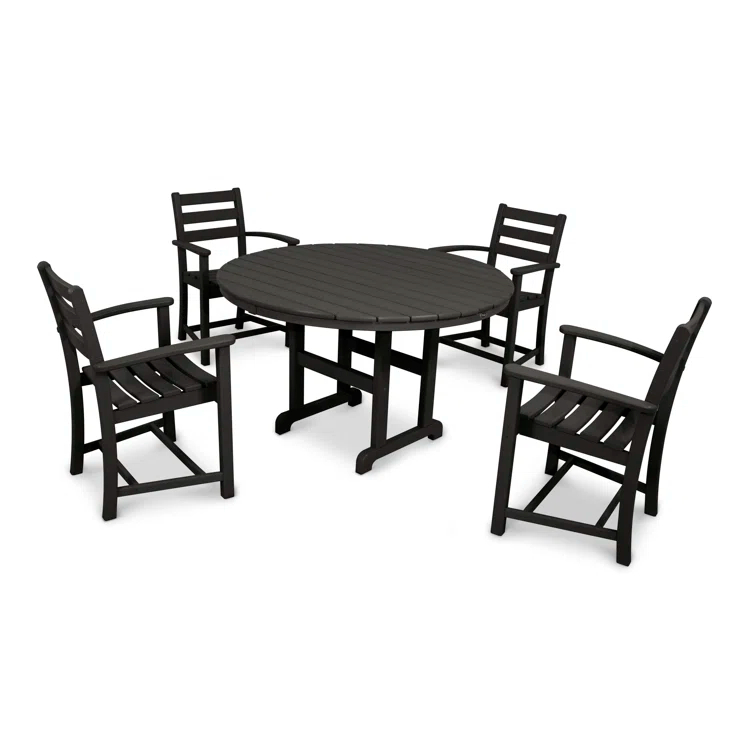 Monterey Bay 5-Piece Round Dining Set
