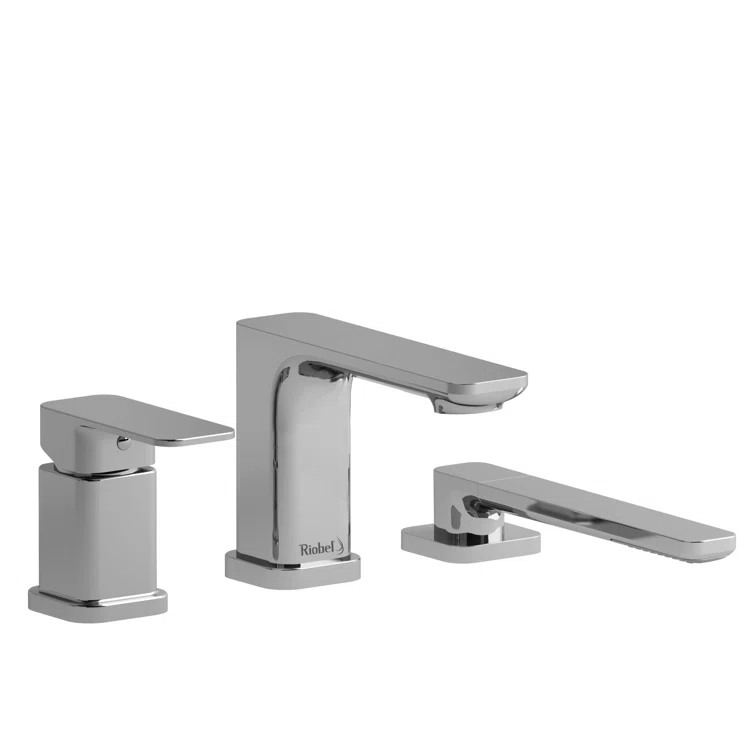 Equinox 3-Hole Pressure Balance Deck Mount Tub Filler Trim