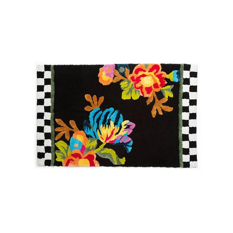 MacKenzie-Childs Flower Market Standard Bath Rug