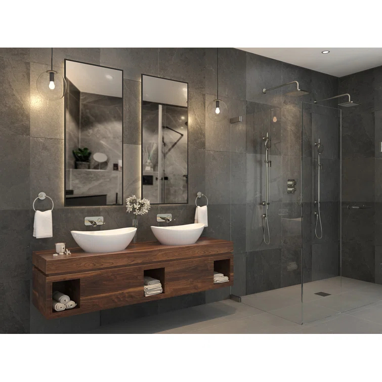 Salomé Wall Mount 360° Lavatory Faucet Trim