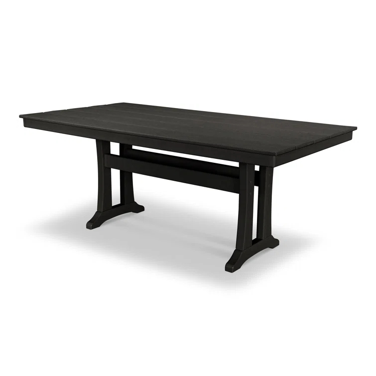 Farmhouse Trestle 37" x 72" Dining Table