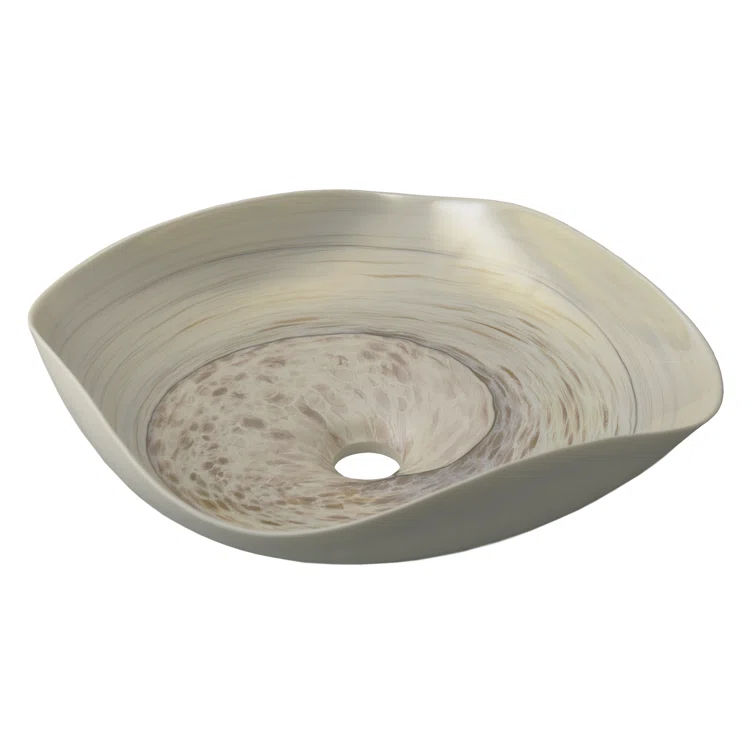 Murano Glass Specialty Vessel Bathroom Sink