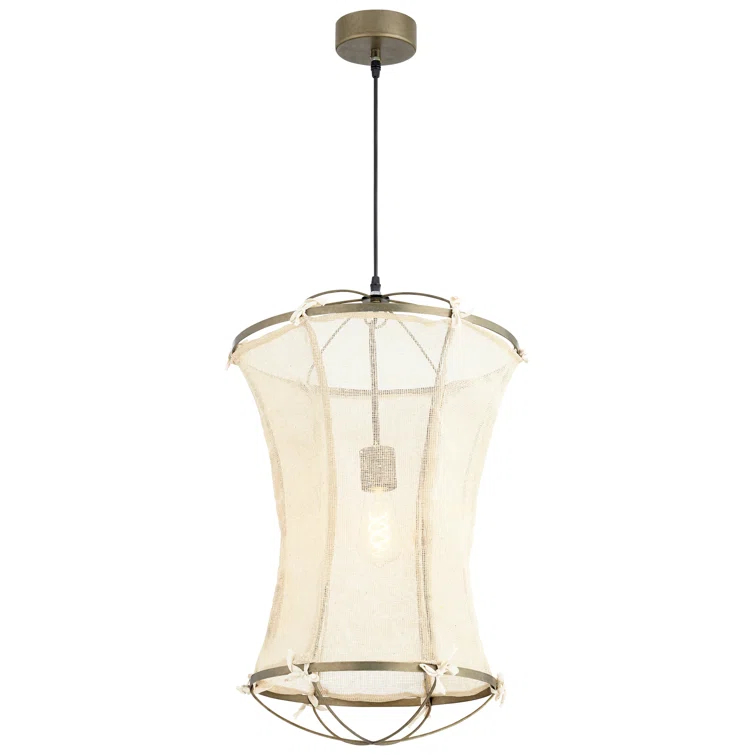 Ara 1 - Light Natural Unique/Statement Pendant