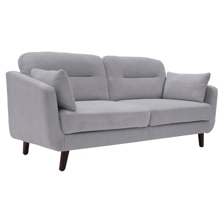 Serta Sierra 73" Linen Flared Arm Sofa