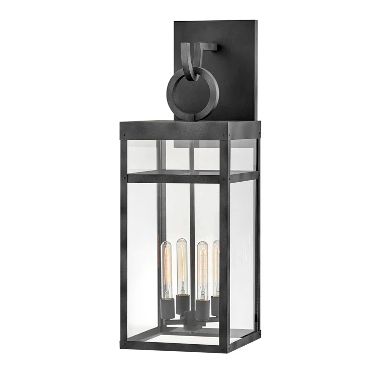 Porter 4 - Bulb 35.25'' H Outdoor Wall Lantern By Lisa McDennon