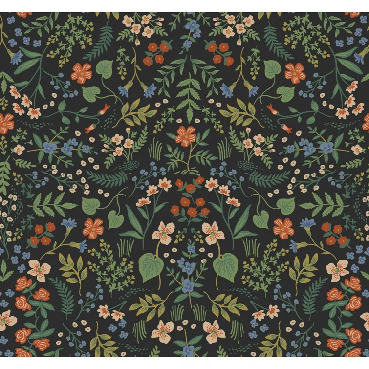 Rifle Paper Co. Wildwood 27' L x 27" W Wallpaper