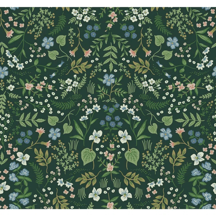 Rifle Paper Co. Wildwood 27' L x 27" W Wallpaper