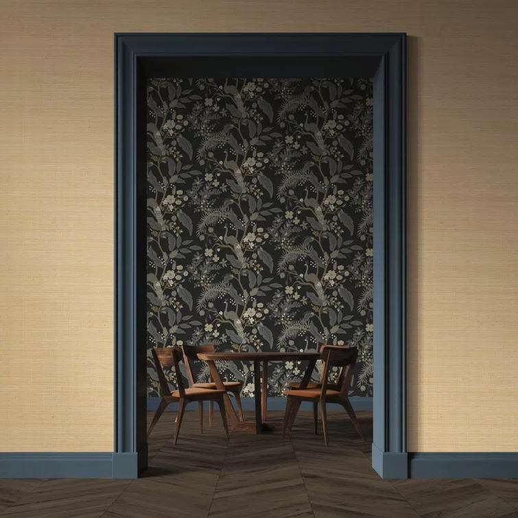 Rifle Paper Co. Peacock 27' x 27" Wallpaper Roll