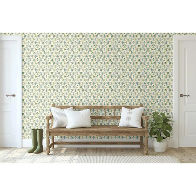 Rifle Paper Co. Hawthorne 27' x 27" Wallpaper