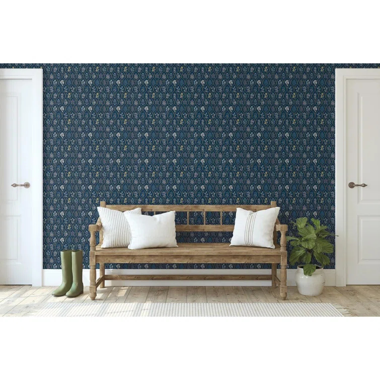 Rifle Paper Co. Hawthorne 27' x 27" Wallpaper