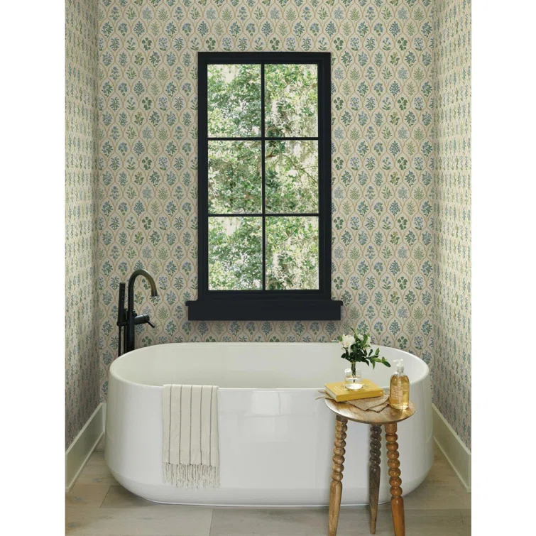 Rifle Paper Co. Hawthorne 27' x 27" Wallpaper