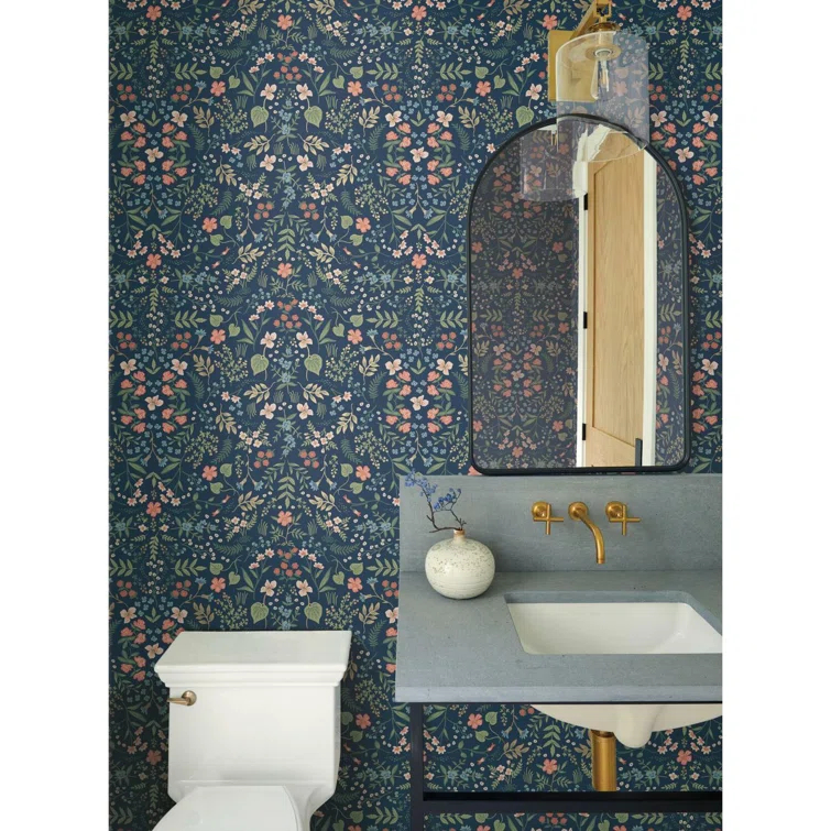 Rifle Paper Co. Wildwood 27' L x 27" W Wallpaper