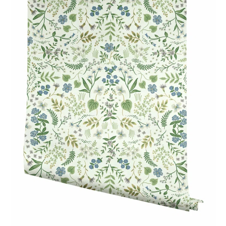 Rifle Paper Co. Wildwood 27' L x 27" W Wallpaper