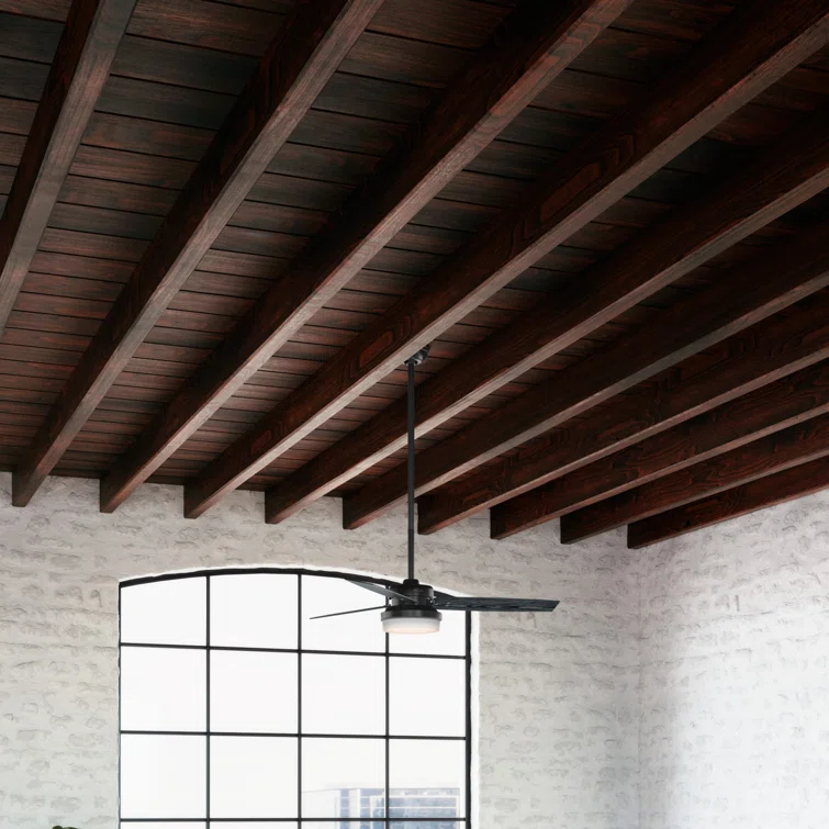 Hunter Fan 52" Sentinel 3 -Blade Standard Ceiling Fan with Remote Control and Light Kit Included