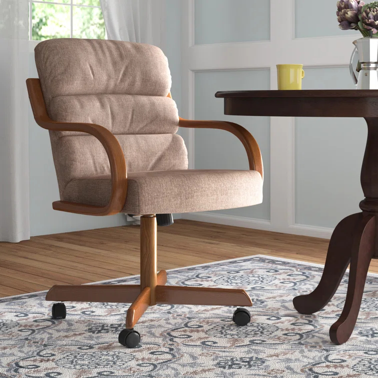 Caster Chair Company Hamilton Swivel & Tilt Caster Dining Arm Chair