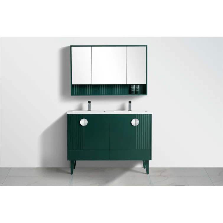 Saimah 47.25'' Double Bathroom Vanity