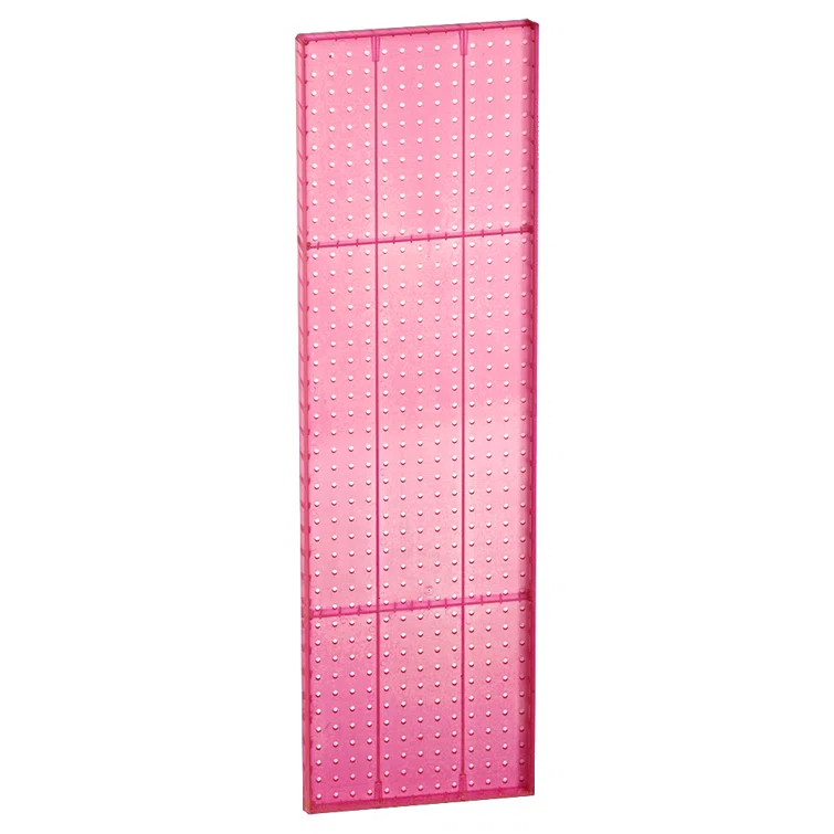 Pegboard Wall Panel Storage Solution, Size: 44"x 13.5", 2-Pack