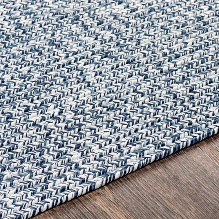 Leroux Navy Indoor/Outdoor Area Rug