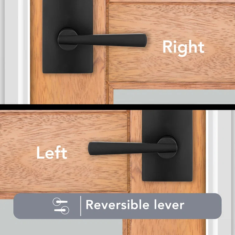 Spyglass Handleset with Deadbolt and Door Lever