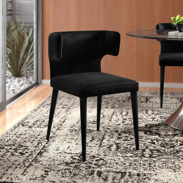 Lena Upholstered Wingback Side Chair