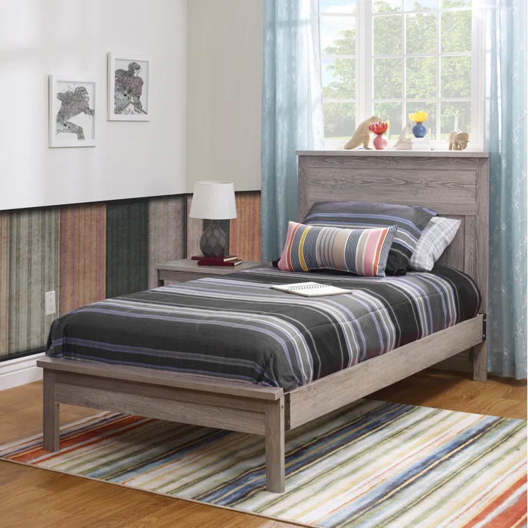 Twin Solid Wood Platform Bed by Sorelle