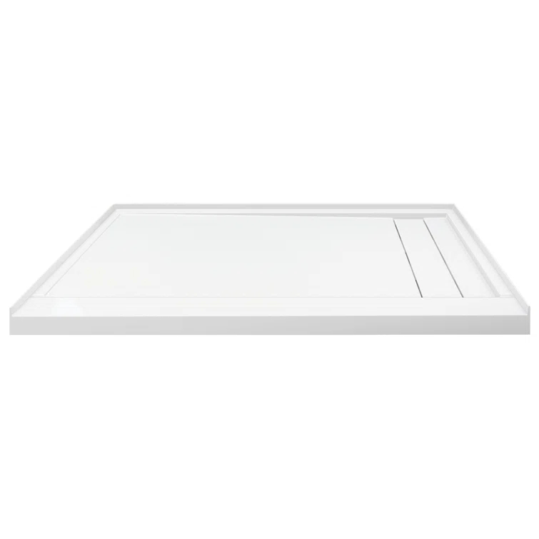 60'' W 32'' D Rectangular Single Shower Base