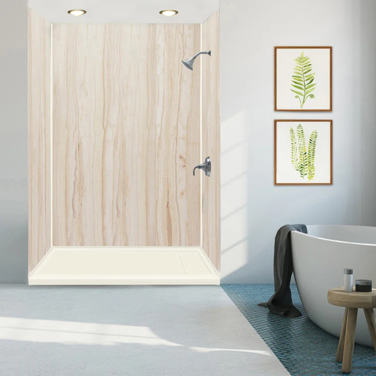 60'' W 32'' D Rectangular Single Shower Base