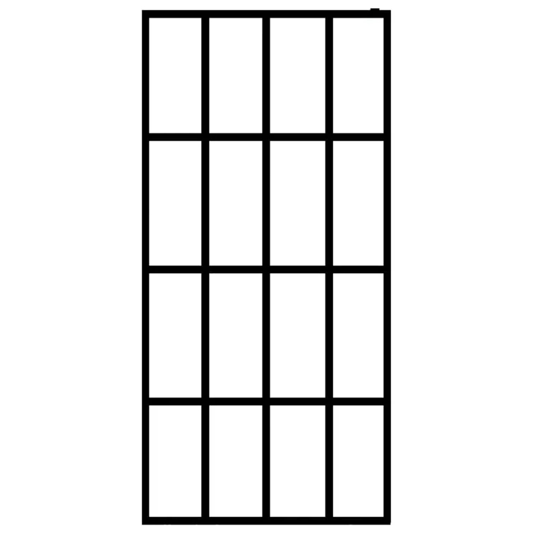 Wrought Studio™ Walk-in Shower Screen Tempered Glass Shower Door Bathroom Multi Sizes