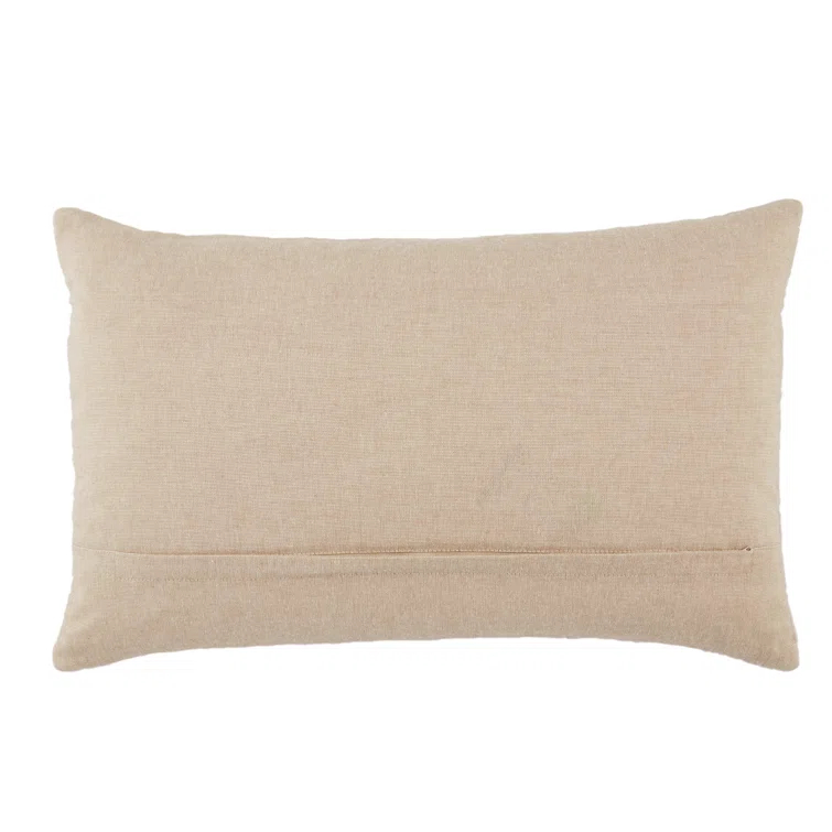 Ryans Embroidered Cotton Lumbar Throw Pillow