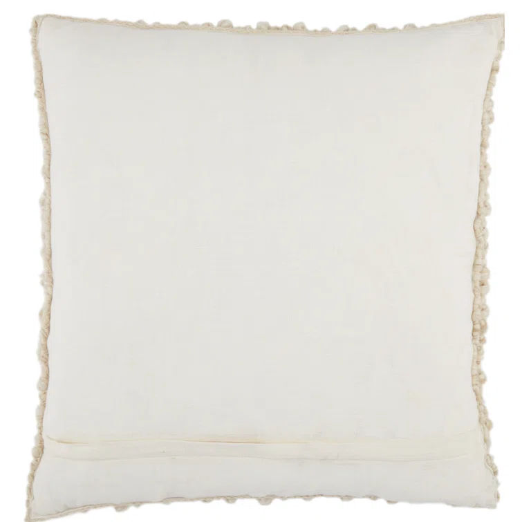 Toulon Embroidered Wool Throw Pillow