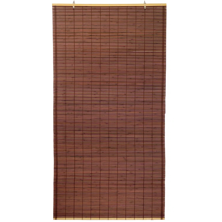 Bamboo Cordless Window Shade - Mahogany 60" W