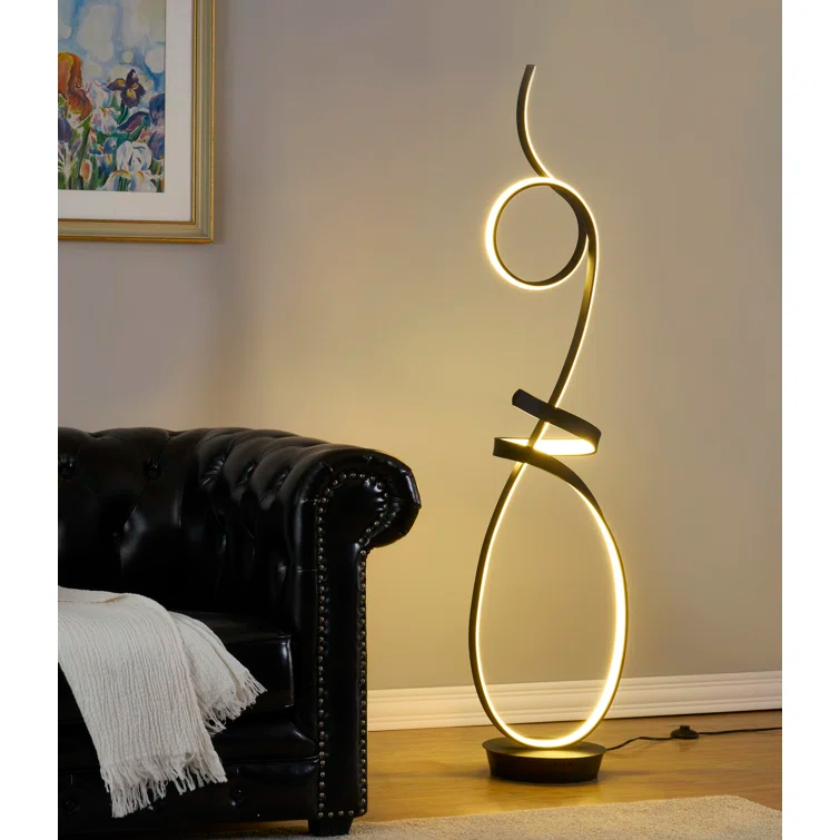 Artiva USA 63'' LED Novelty Floor Lamp with USB