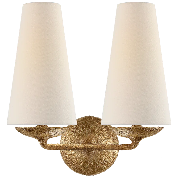 Bronze Dimmable Direct Wired Electric Sconce