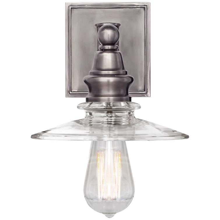 Bronze Outdoor Dimmable Direct Wired Wall Sconce