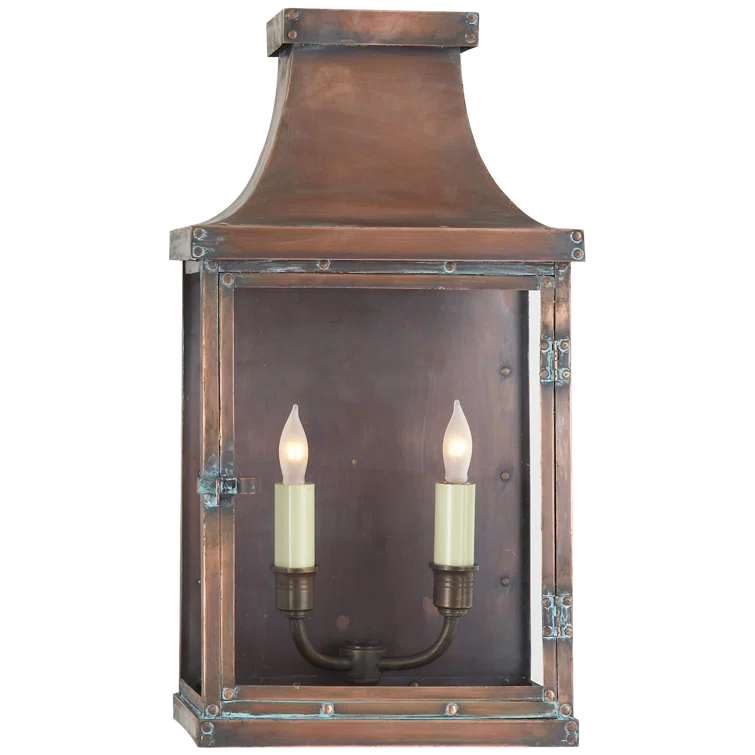 Bedford Vintage Copper 18" Energy Star Outdoor Wall Lantern