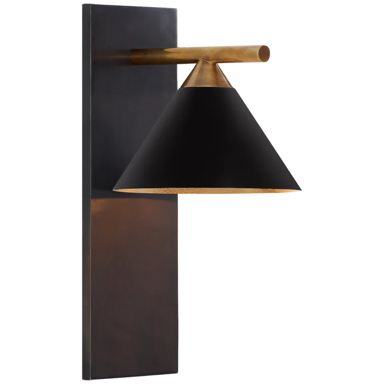 14" Black Bronze Dimmable Energy Star Sconce