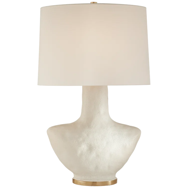Edison 28" White Ceramic Outdoor Table Lamp