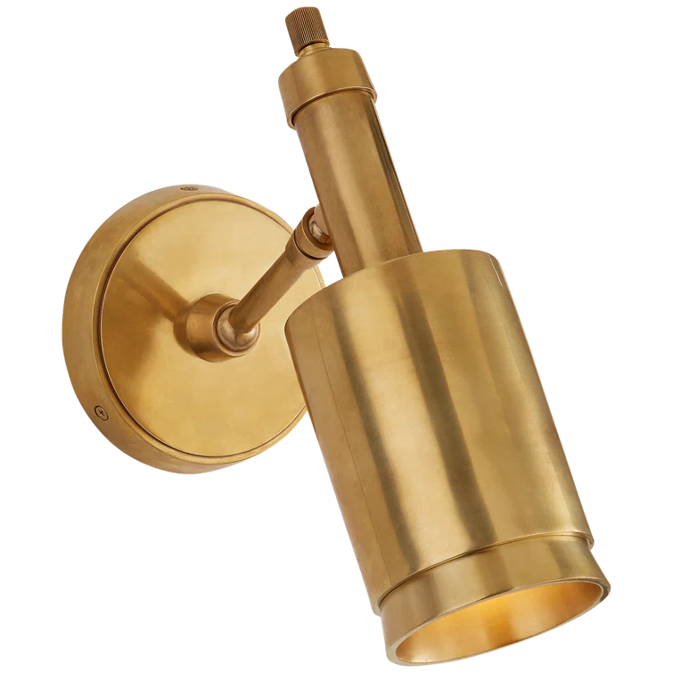 Anders Antique Brass 10.75" Dimmable Energy Star Wall Sconce