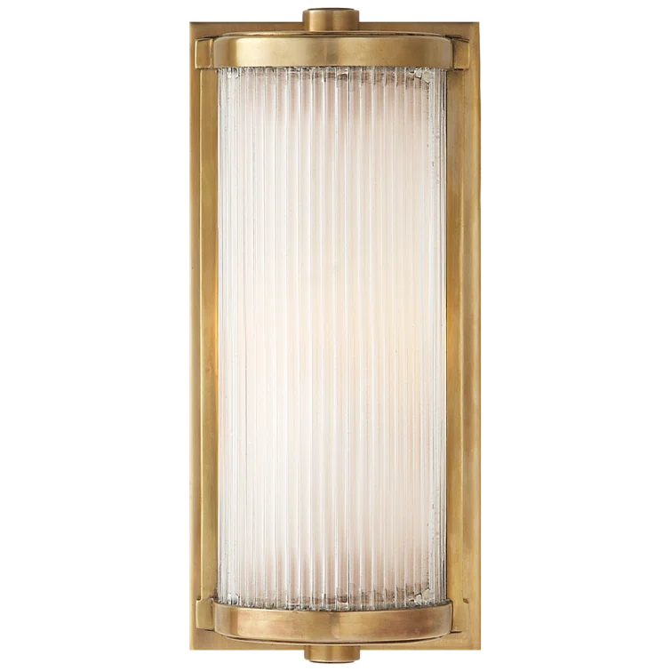 Hand-Rubbed Antique Brass Outdoor Wall Sconce