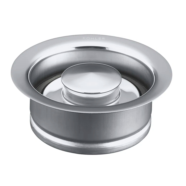 Kitchen Sink Garbage Disposal Flange with Stopper, Fits Standard Disposal Units