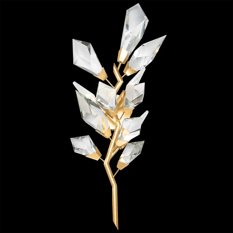 Fine Art Handcrafted Lighting Foret Iron Wallchiere