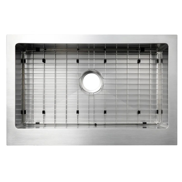 CMI 482-6767 Lapeer 31'' L Farmhouse / Apron Single Bowl Stainless Steel Kitchen Sink