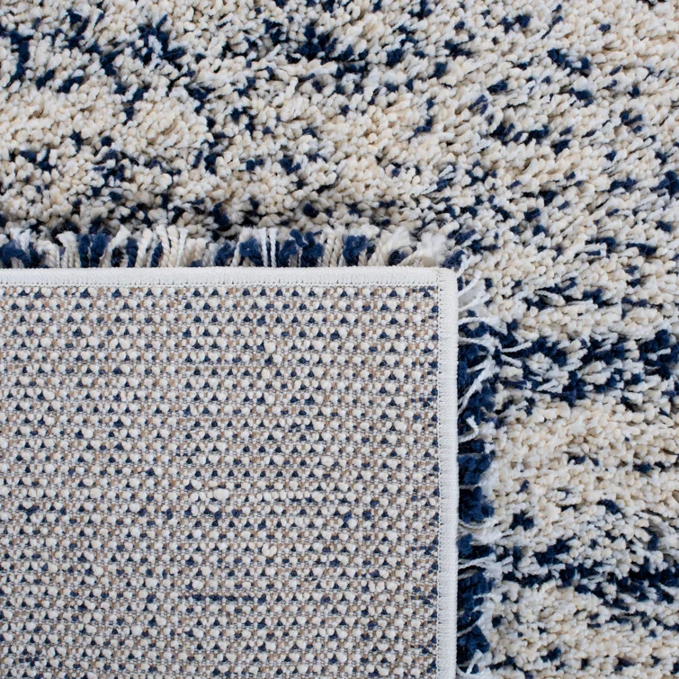 Audriauna Ivory/Navy Area Rug