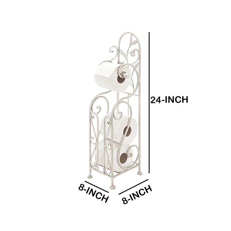 Nicollet Free Standing Toilet Paper Holder
