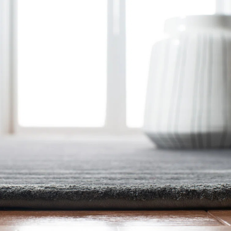 Platinum Elegance 8' x 10' Hand-Knotted Wool-Viscose Blend Area Rug